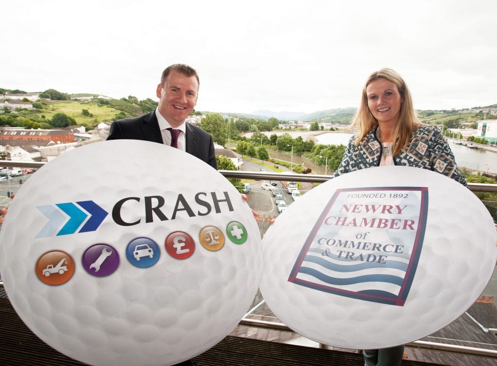 CRASH launch golf classic with newry chamber 2016