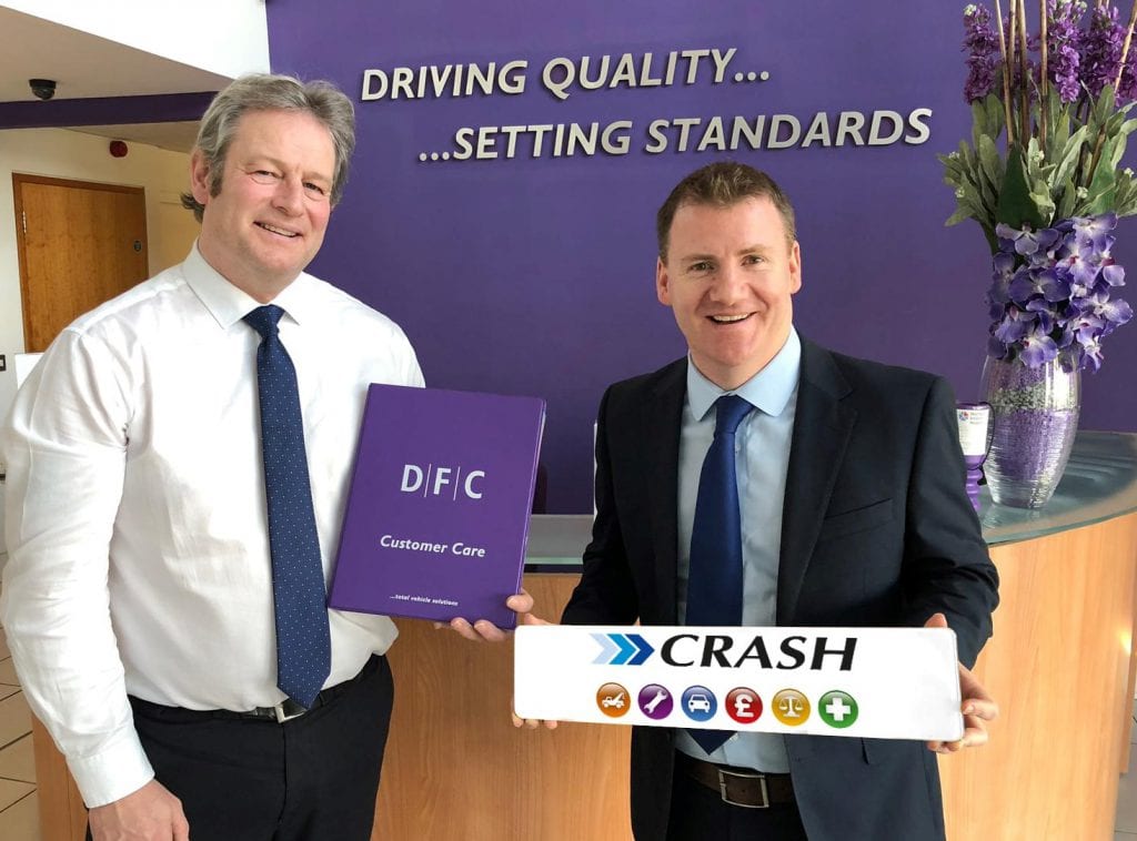 DFC Selects CRASH Services as Official Accident Management Partner