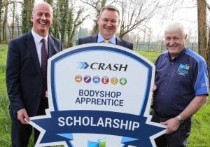 CRASH launch bodyshop apprentice scholarship