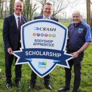 CRASH launch bodyshop apprentice scholarship