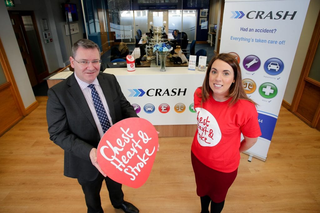 CRASH choose Chest heart and stroke as charity