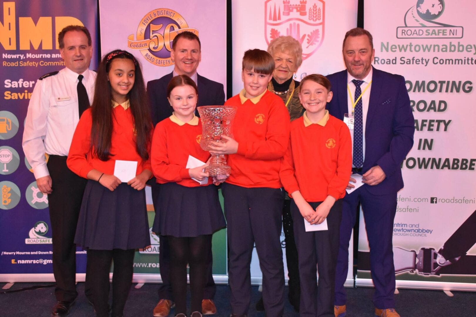 Steelstown win NI Primary School Road Safety