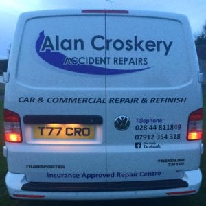 Alan Croskery Accident Repairs Van