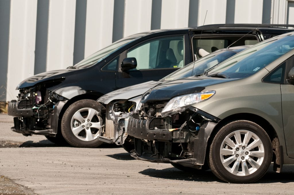 damaged cars with no bumpers can be repaired by CRASH