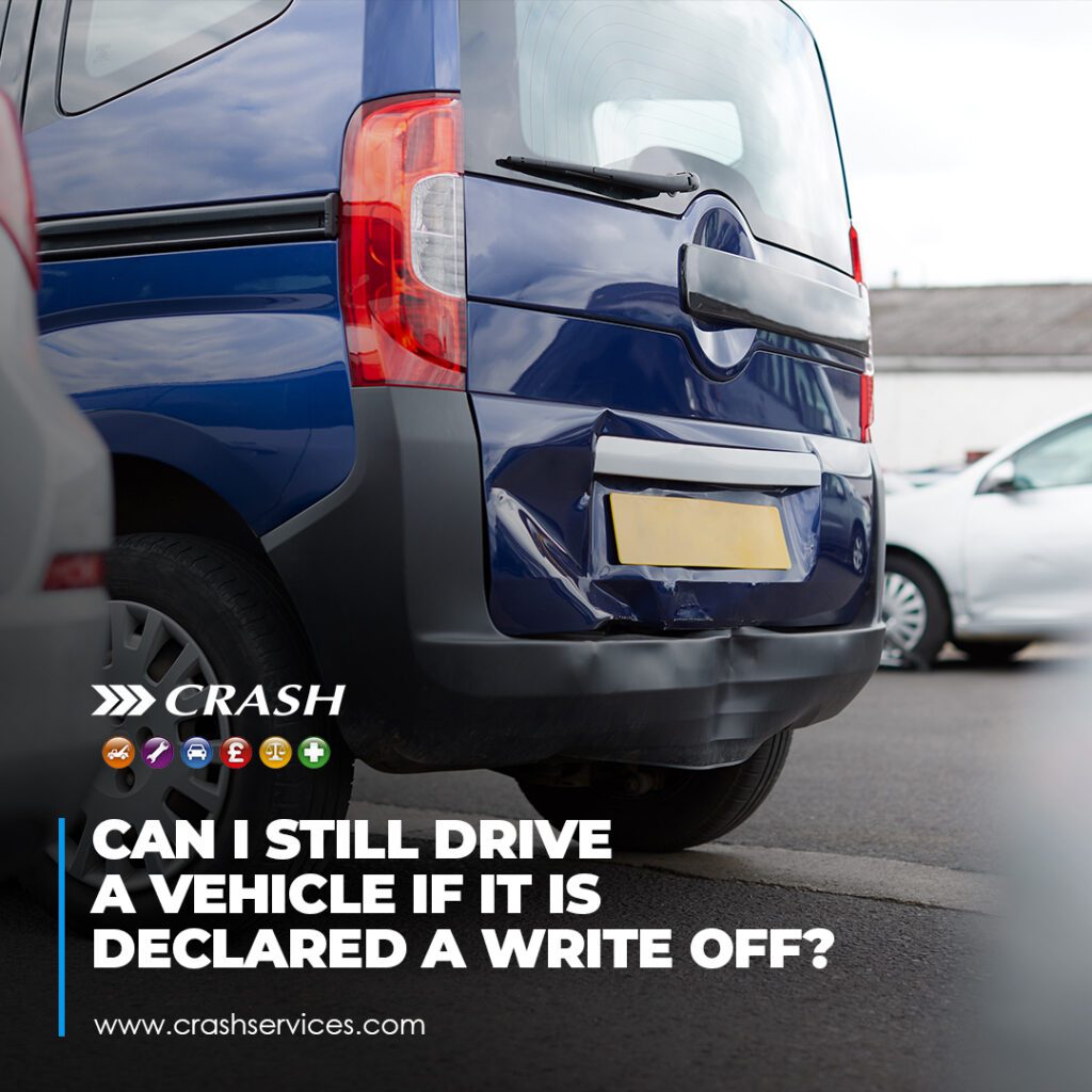 Can I Still Drive My Car If It’s Declared a Write-Off?