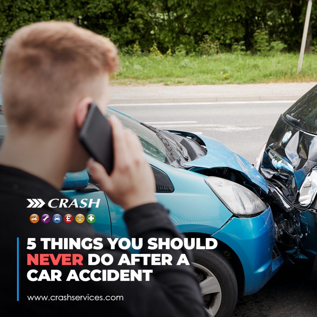 5 Things You Should Never Do After a Car Accident