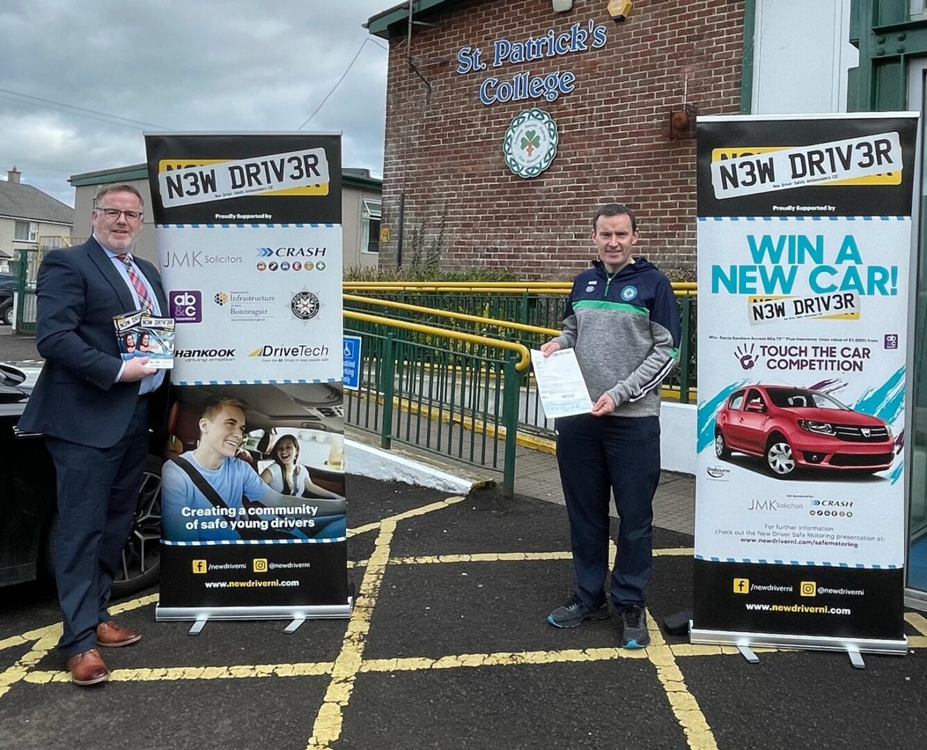 CRASH Sponsor New Driver NI Car giveaway