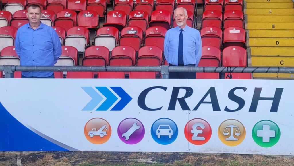 CRASH Services Renews Sponsorship with Derry City F.C.