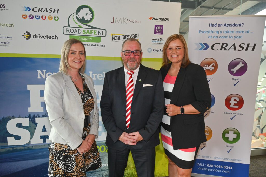 CRASH Services and Road Safe NI launch the 2022 Northern Ireland Road Safety Awards at Applegreen M1