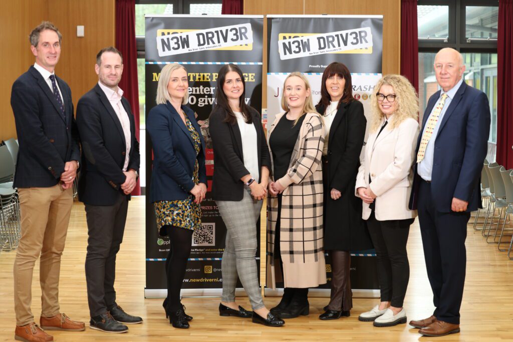 New Driver Safety Ambassadors launch Safe Motoring campaign at Strathearn School