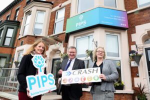 PIPS Suicide Prevention Charity support right across all of Northern Ireland through their hubs in Belfast, Derry~Londonderry and Enniskillen and they have provided 15,057 sessions to clients during the last year.