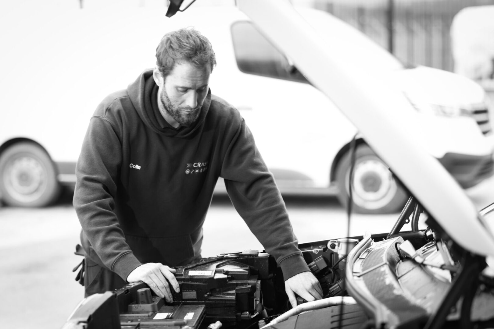 Colin Mahon, Fleet and Recovery Team Leader at CRASH Services
