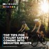 Cyclist Safety - CRASH Services - Top tips for cyclist safety coming into the brighter nights evenings