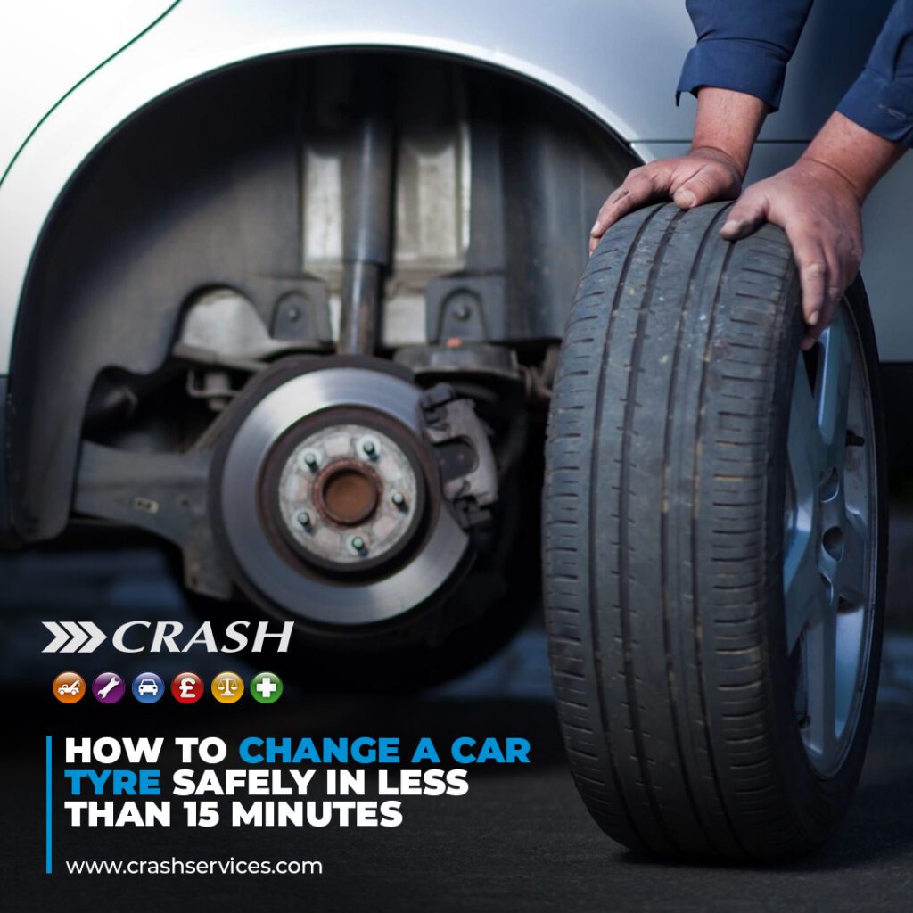 How to change a tyre safely in less than 15 mins