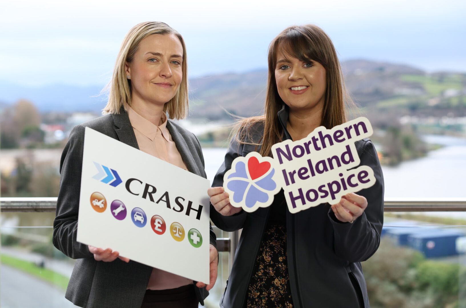 CRASH Services & JMK Solicitors Partner with NI Hospice & Children’s Hospice for 2024 Charity
