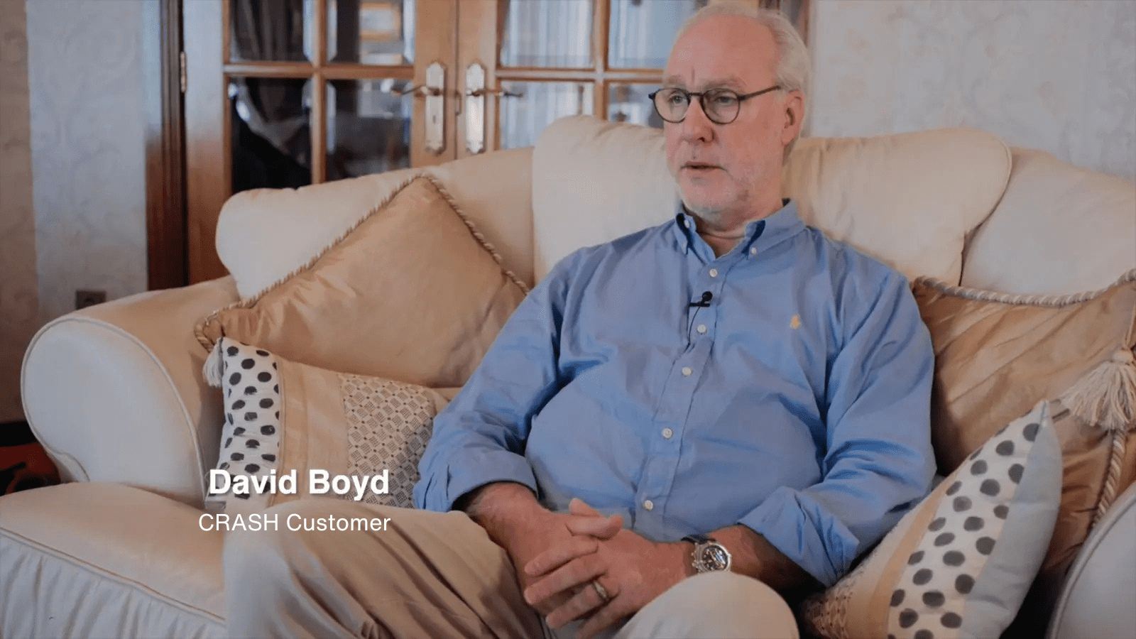 David Boyd Praises CRASH Services After Non-Fault Pickup Truck Accident