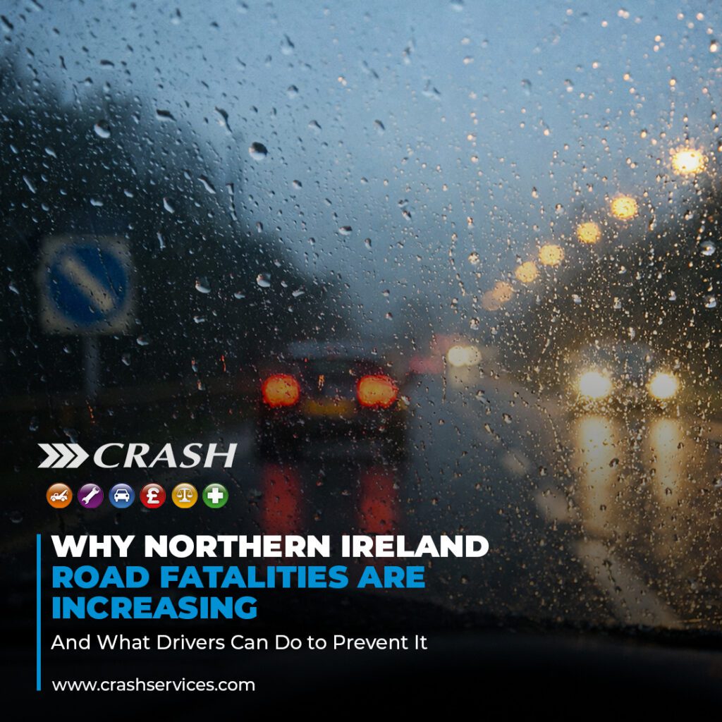 PSNI Fatal Five road safety graphic Northern Ireland