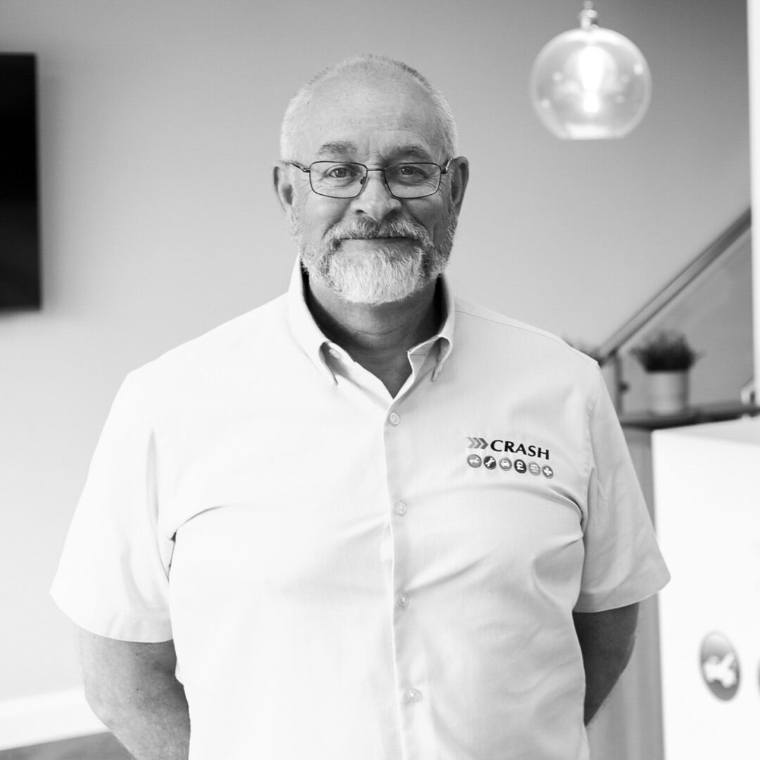 Roy Murray, Local Accident Specialist at CRASH Services standing ready to assist.