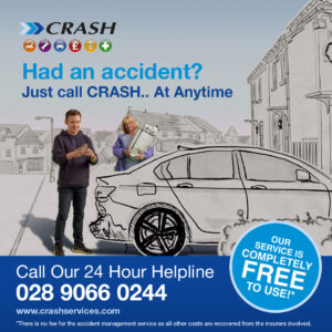 Just call CRASH Services at any time after a car accident