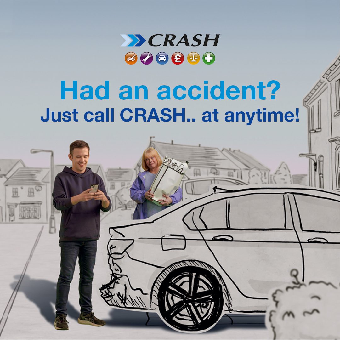 just call CRASH Services at any time