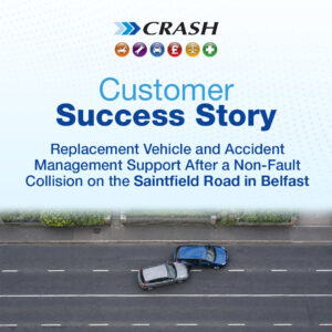 Car Accident Support on Saintfield Road, Belfast