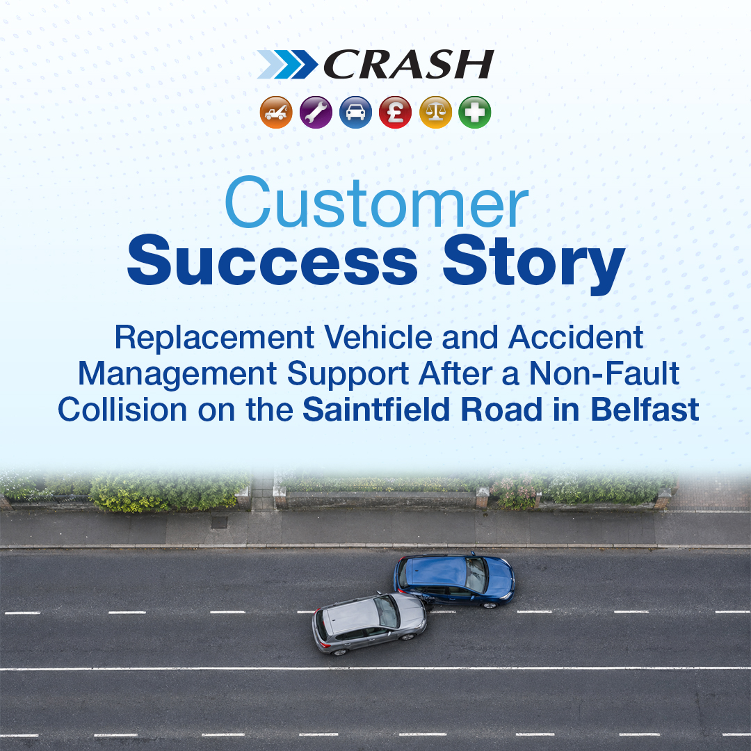 Car Accident Support on Saintfield Road, Belfast