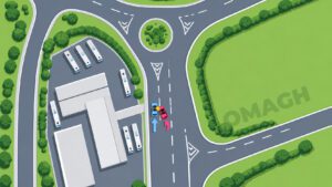 Omagh case study location graphic