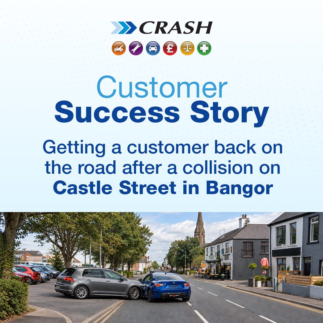 Car Accident in Bangor Customer Review | CRASH Services